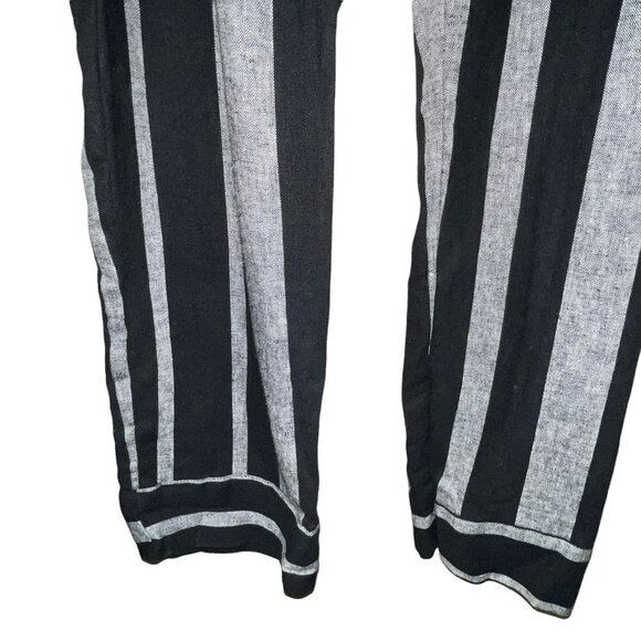 NEW! Who What Wear Linen Rayon Blend Paperbag Waist Pants Women's Size 12 - Picture 4 of 9